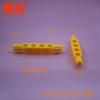 4Klg60107 Amarillo Biela de 4 Agujeros Biela de Agujero Octagonal Varilla de Plástico Varilla Multioctagonal Piezas para Producción Pequeña