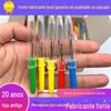Ponto de fábrica: 110R punho plástico picareta de remoção de faca ponto cruz costura manual DIY trompete remoção de fio