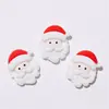 Acessórios de Desenho Animado de Natal Acessórios de Resina DIY Diversão Infantil Cola Creme Capa de Celular Caseira Grampo de Cabelo Decoração de Carro Patch de Cartão
