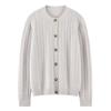 Cardigan de Punto Consinee Yarn 100% Cachemir de Bebé para Mujer, Moderno y Elegante, Chaqueta de Estilo Holgado y Relajado