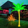 Lâmpada LED de cristal para árvore de coco, coral, oceano, sala de estar, KTV, hotel, parque comunitário, lâmpada decorativa para árvore