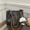 Bolso de Axila de Mezclilla Coreano Vintage para Mujer 2024 Nuevo Bolso de Mano Casual de Moda Bolso Cruzado Texturizado Personalizado