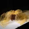 Tela de malla de hilo de niebla de hadas ins, suave, hecha a mano, bricolaje, color sólido, velo de encaje, tela de tul transparente para ropa