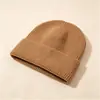 Chapéu de Lã com Capuz Popular Versátil Quente para Outono e Inverno para Homens, Chapéu de Tricô à Prova de Vento para Exterior, Chapéu de Lã para Mulheres Fábrica