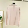 Nueva Camiseta de Modal con Cuello Alto a Media Altura para Mujer, Camisa Base de Manga Larga para Primavera y Otoño, Ropa Exterior Delgada Adelgazante Talla Plus