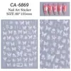 Coleção de Adesivos para Nail Art em Relevo Borboleta Desenho Animado Kulomi Fita de Laço Diário Câmera Adesivos Porta-caneta diy