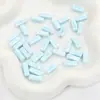 Contas banhadas a cerâmica longa tira quadrada 6x 15mm mão diy joias pingente pulseira solta contas pequenas acessórios material