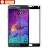 Para Samsung note4/note5 Película Templada Cubierta de Pantalla Completa Serigrafía Película de Vidrio Templado de Pantalla Completa Lote de Fábrica