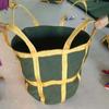 Bolsa de tonelada Bolsa de tonelada Bolsa de tonelada Contenedor de 1 tonelada 2 toneladas Bolsa colgante Bolsa espacial gruesa resistente al desgaste Bolsa colgante con lodos Bolsa de tonelada Bolsa tejida