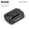 Hilda/Hilda Batería de Litio Recargable Doméstica 12V Taladro de Mano Destornillador Eléctrico Juego Venta al por Mayor