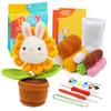 Paquete de Material de Crochet en Inglés Transfronterizo de Amazon Nueva Muñeca Tejida Hecha a Mano DIY Lana Ganchillo