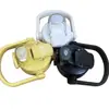 Las tapas de vaso doble para beber, izquierda y derecha, tienen divisiones izquierda y derecha.. La boca de doble bebida se puede cambiar según sea necesario. Es súper flexible para beber agua cuando viajas y trabajas