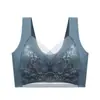 Sujetador Deportivo de Encaje para Mujer, Copa Completa, Sin Aros, Espalda Bonita, Soporte Lateral del Pecho, Sujetador Push-Up Sin Costuras, Sujetador Sin Costuras para Mujer