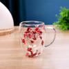 Producto Nuevo Creativo Transfronterizo, Taza de Doble Capa Resistente a Altas Temperaturas, Vaso de Vidrio Doméstico para Agua, Taza de Café, el Tesoro de la Tienda, Vidrio de Borosilicato Alto