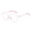 Nueva moda gafas anti-luz azul para niños montura de gafas TR90 montura ovalada costuras simples espejo plano JH-TR205