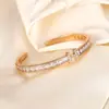 Pulsera de Diamantes Cuadrados Completa Letra H para Mujer de Venta Caliente Transfronteriza Diseño de Nicho Moda Elegante Lujo Accesible Pulsera de Diamantes Brillantes