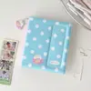 Álbum de Fotos de Cartoon Hisocute Life com Quatro Painéis Livro de Armazenamento de Ingressos e Recibos de Quatro Grades Álbum de Coleção de Cartões Postais de 5 polegadas