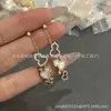 Brincos de Abóbora Qilin, Banhados a Ouro 18k, Prata Pura, com Madrepérola Branca e Ágata Vermelho-Violeta, Brincos Pendentes Qilin