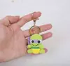 Pingente de Tartaruga Ninja Tricotado à Mão Desenho Animado Anime, Chaveiro de Animal Crochê em Lã, Pingente de Bolsa de Tartaruga Feito à Mão
