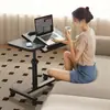 Mesa de Cabeceira Móvel Suporte para Laptop Mesa Lateral de Sofá Altura Ajustável Elevatória Suporte de Chão para Áudio Trabalho