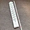 R349 Termómetro de Invernadero Celsius Antiguo de Vidrio Termómetro de Habitación de Plástico 38cm Termómetro de Interior para Montar en Pared Tamaño Grande