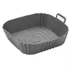 Forma de Silicone para Air Fryer Assadeira de Silicone Produto Novo Transfronteiriço Pote de Silicone para Air Fryer Bandeja para Air Fryer