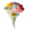 Fornecimento de fábrica mesa de pingue-pongue crisântemo ramo único crisântemo de bola pequena arranjo de casamento ramo único de bola de espinho display doméstico flor decorativa