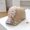 Chapéu Novo de Primavera e Outono Ins Desenho Animado para Bebês de 2-6 Anos Boné de Baseball Super Fofo Street para Meninos e Meninas Chapéu de Baseball Infantil Comércio Exterior