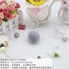 Pompónes de Visón Sintético de 3cm Personalizados de Fábrica DIY Pompónes Accesorios Hechos a Mano Materiales para Sombreros Decoraciones para Empaque de Cajas de Regalo