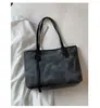 Bolso Retro de Gran Capacidad para Mujer, Nuevo Estilo de Moda, Bolso Tote Texturizado para el Trabajo, Bolso Cruzado Casual Versátil, Bolso de Hombro Grande de Moda