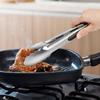 Pinza para alimentos de acero inoxidable, pinza para barbacoa, pinza para hornear anti-escaldaduras, pinza para barbacoa frita, pinza para alimentos para bistec frito, utensilio de cocina
