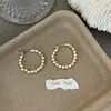 Pendientes Plateados Elegantes con Forma de C Estilo Coreano, Diseño Único, Moda de Nicho, Lujo Ligero, Pendientes de Alta Gama para Mujer