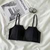 Sling de belleza para espalda Sujetador de red popular Ropa interior inalámbrica Estudiante Chica de secundaria Chaleco Tubo superior envuelto Verano Fino