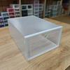 Caja de zapatos transparente engrosada Caja de zapatos de plástico para el hogar para almacenamiento de zapatos de hombres y mujeres Artefacto simple de almacenamiento de zapatos de múltiples capas Zapatero de montaje