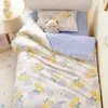 Funda Nórdica Infantil Pieza Única Algodón Puro Todo Algodón Niña Guardería Dibujos Animados 120x150x200 Funda Nórdica Bebé Juego de Tres Piezas