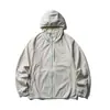 Black Fleet Roupa de Proteção Solar para Esportes ao Ar Livre UPF50+ Leve, Secagem Rápida, Respirável, Proteção Solar UV com Capuz