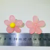 Versión Coreana Accesorios para Joyería DIY Acrílico Dibujos Animados Gelatina Girasol Cuentas Sueltas Cabezales Joyería Accesorios de Gomas Elásticas Venta al por Mayor