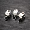 Polea para cortina accesorios para riel de cortina riel de PVC rueda con rodamiento polea para cortina plegable rueda I venta directa de fábrica