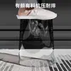 Papelera Gris Transparente de Gran Capacidad, Lujo Ligero, Alto Valor Estético, Mismo Estilo que las Celebridades de Internet, Adecuada para Dormitorio, Oficina, Papelera, Maceta, Baño