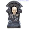 Caveira de Resina Lápide Enfeites de Halloween Bar Casa Assombrada Decoração Adereços Criativos Pegadinha Fábrica Fornecimento Direto