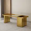 Patas de Mesa de Acero Inoxidable Soporte Placa de Roca de Mármol Patas de Mesa de Café Marco de Mesa Base de Mesa de Té para Balcón Mesa de Té de Piedra de Lujo Patas de Mesa