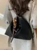 Bolsa de Axila Retro de Grande Capacidade para Mulheres 2025 Nova Tendência Moda Estilo Coreano Bolsa Tote Casual Grande Capacidade Bolsa para o Dia a Dia