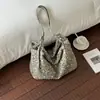 Bolso Tote Nuevo Estilo Retro Estampado Leopardo 2026 para Mujer, Gran Capacidad, Bolso de Hombro Cruzado Único, Estilo Ins, Para el Trabajo, de Mano
