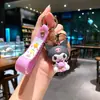 Llavero de Muñeca de Dibujos Animados Sanrio Kulomi, Colgante de Máquina de Bolas, Llavero Lindo para Bolsos, Pequeño Regalo al por Mayor