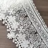 Adorno de Encaje Blanco de Alta Calidad de 11 cm para Ropa Hecha a Mano con DIY, Adornos Decorativos para Puños, Dobladillos y Faldas