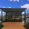 Pavilhão Chinês Novo de Liga de Alumínio Elétrica Casa Externa Jardim Pátio Jardim