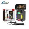 Sing-E Zqs1367 Fabricante Venta al por Mayor Altavoz Grande de 3 pulgadas Altavoz Bluetooth Exterior Baile Cuadrado Fiesta Altavoz Grande
