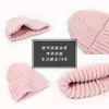 Suministrado Directamente por el Fabricante, Gorro Tejido de Piel de Conejo con Rayas Verticales y Ala Ancha, Nuevo Modelo Transfronterizo, Cálido Sombrero de Moda para Otoño e Invierno que Protege las Orejas