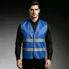 Coletes refletivos para canteiros de obras, projetos de construção chineses, roupas refletivas de segurança, impressão de logotipo personalizado, uniformes de trabalho