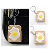 Clicker impreso en 3D para aliviar el estrés, clicker de comida, colgante de llavero con botón de capuchino en forma de corazón